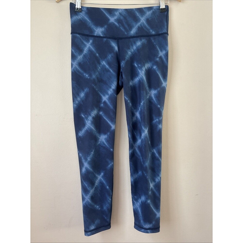 GapFit Women’s Blue Tie Dye Leggings Size Small Regular Activewear Yoga Pants